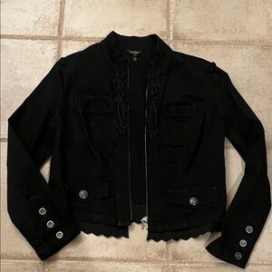 Christine Phillips black blazer Size 6